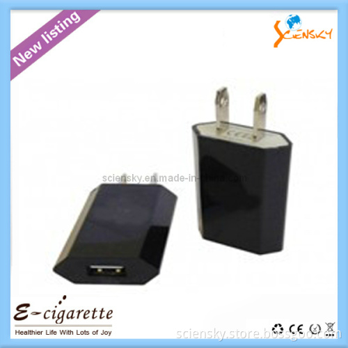 Electronic Cigarette Charger, Mini Wall Charger for E Cigar, EGO-T Battery Charger